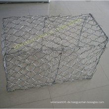 Galfan Gabion Matratze / PVC beschichtete Gabion Matratze / Galvanisierte Gabion Matratze (XM-55)